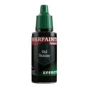Акриловая эффектная краска Army Painter Warpaints Fanatic Effects: Oil Stains — чёрный прозрачный жидкий, 1 шт