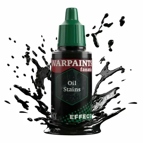 Army Painter Warpaints Fanatic Effects: Oil Stains — чёрный Photo 2
