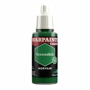 Akrila krāsa Army Painter Warpaints Fanatic Greenskin — zaļa, šķidra, 1 gab.