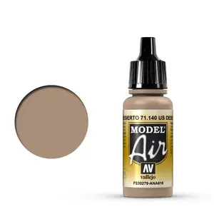 Akrila krāsa VALLEJO 71.140 — brūna, 17 ml flakons
