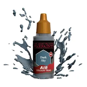 Akrila krāsa Army Painter Dark Sky 18 ml — zils, šķidrs, miniatūrām