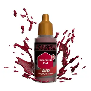 Akrila Air krāsa Army Painter Warpaints Air Encarmine Red 31 g šķidra
