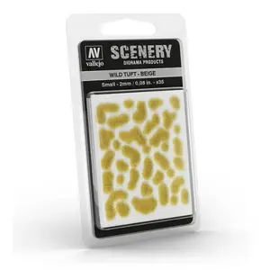 Scale model scenery part VALLEJO SC403 beige accessory for dioramas and model layouts