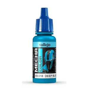 Акриловая краска VALLEJO 69.018 Deep Blue 17 мл, флакон-диспенсер
