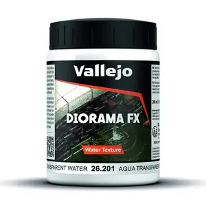 Hobby paint medium/additive VALLEJO 26.201, 200 ml, transparent, jar dispenser