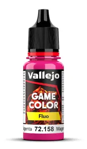 Acrylic paint VALLEJO Magenta 18 ml — model 72.158