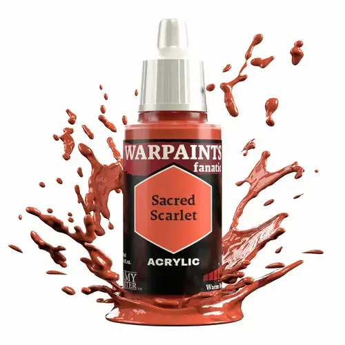 Akrila krāsa Army Painter Warpaints Fanatic Sacred Scarlet Photo 2