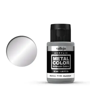 Akrila krāsa VALLEJO 77.701 Aluminium Metallic 32 ml pudele