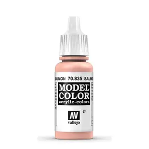 Akrila krāsa VALLEJO 70.835 Rozā (Salmon Rose) 17 ml pudelīte