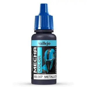 Akrila krāsa VALLEJO 69.067 Metallic Blue 17 ml, pudele ar dozatoru