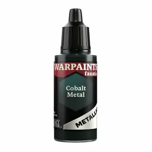 Акриловая металлическая краска Army Painter Warpaints Fanatic Metallic Cobalt Metal 1 шт, оттенок Graphite