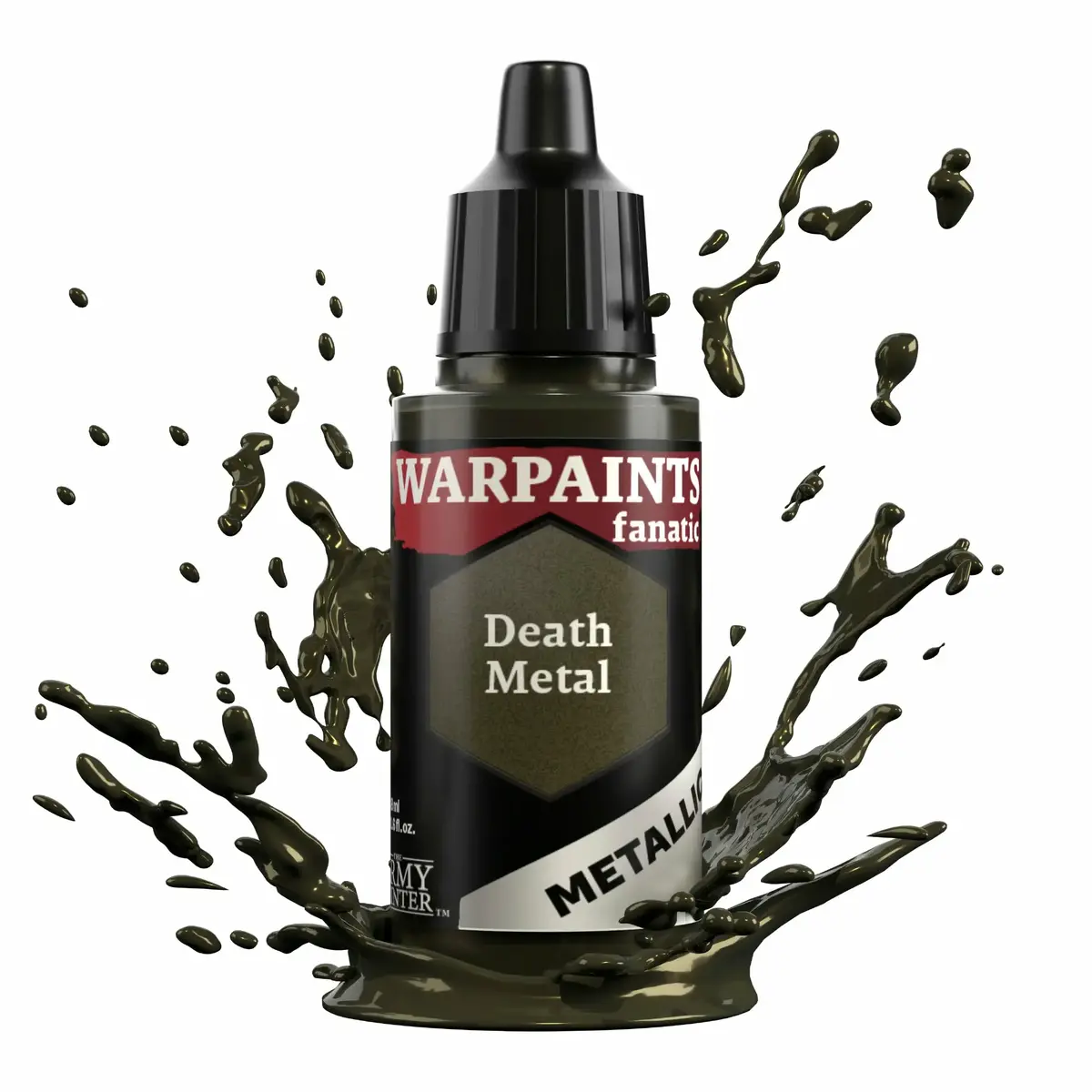 Army Painter Warpaints Fanatic Metallic Death Metal — Olive Photo 2