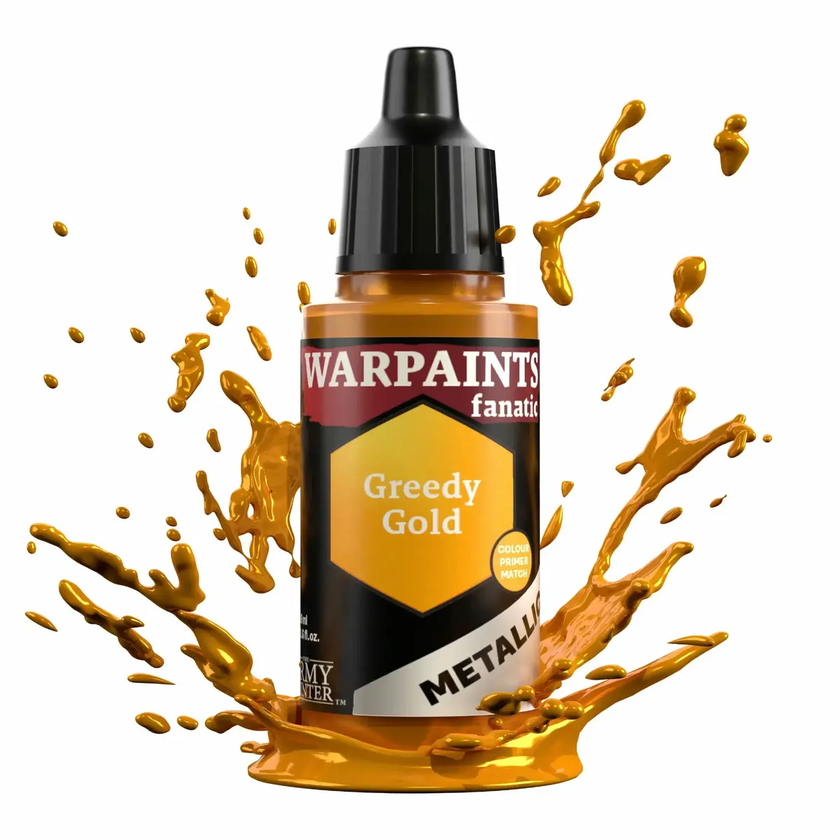 Краска Army Painter Warpaints Fanatic Metallic Greedy Gold Photo 2