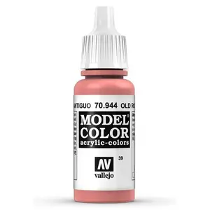 Akrila krāsa VALLEJO 70.944 Sarkana (Old Rose) 17 ml pudele
