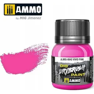 Krāsa - VALLEJO Vallejo Ammo DIO Drybrush Vivid Pink (2018678)