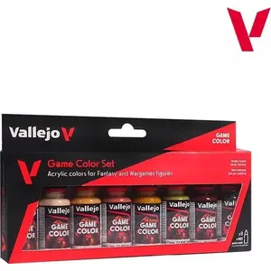 Krāsu komplekts VALLEJO Game Color Skin Tone, 8 x 18 ml