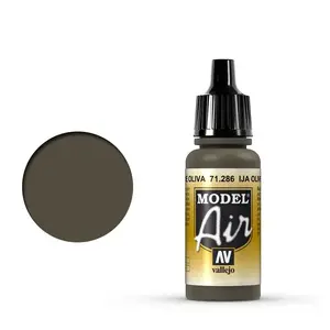 Akrila krāsa VALLEJO 71.286 Olive 17 ml – mākslas/roku darbiem