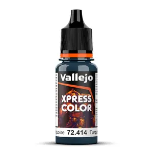 Akrila krāsa VALLEJO 72.414 Tirkīza 18 ml šķidra