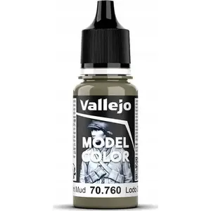 Akrila modeļu krāsa VALLEJO 70.760 Light Mud 18 ml - Model Color