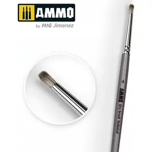 Кисть для сухой кисти Drybrush 4 — VALLEJO Ammo: техническая кисть для моделизма, размер 4