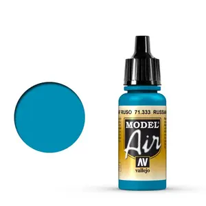 Acrylic paint VALLEJO 71.333 Blue Bottle 17 ml (Russian AF Blue) for models and miniatures