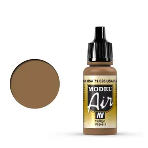 Akrila krāsa VALLEJO 71.026 Brūna 17 ml — šķidra akrila krāsa, 1 pudele
