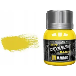 Krāsa Vallejo Ammo DIO Drybrush — Faded Yellow (2018660)