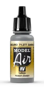 Akrila krāsa VALLEJO 71.277 Dark Gull Gray 17 ml pudelīte
