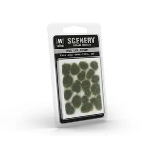 Scenery ground cover green scale model accessory VALLEJO SC422 for dioramas and terrain