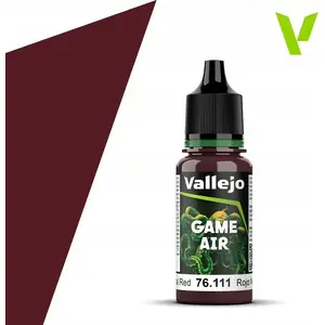 Akrila gaisa krāsa VALLEJO Game Air Nocturnal Red 18 ml