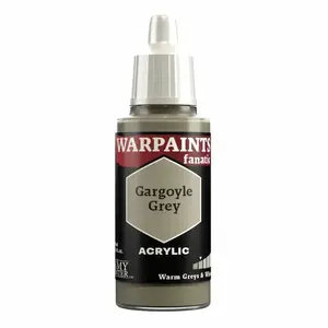Akrila krāsa Army Painter Warpaints Fanatic Gargoyle Grey 18 ml — pelēka modeļu krāsa
