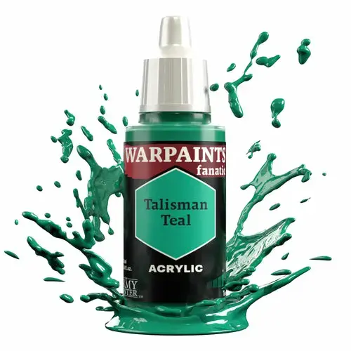 Akrila krāsa Army Painter Warpaints Fanatic Talisman Teal Photo 2