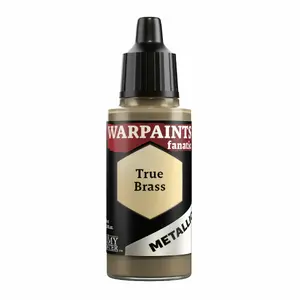 Водная краска Army Painter Warpaints Fanatic Metallic True Brass, 1 шт.