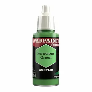 Akrila krāsa Army Painter Warpaints Fanatic Ferocious Green 18 ml (1 pudele)