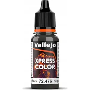 Krāsa - VALLEJO Xpress Color Greasy Black, 18 ml