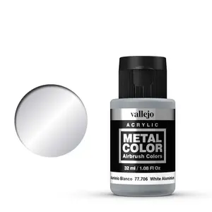 Paint VALLEJO 77.706 32 ml — Grey metallic water-based paint (no solvent)