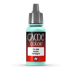 Acrylic paint VALLEJO 72.096 — green, 17 ml, solvent-free, hobby/model paint