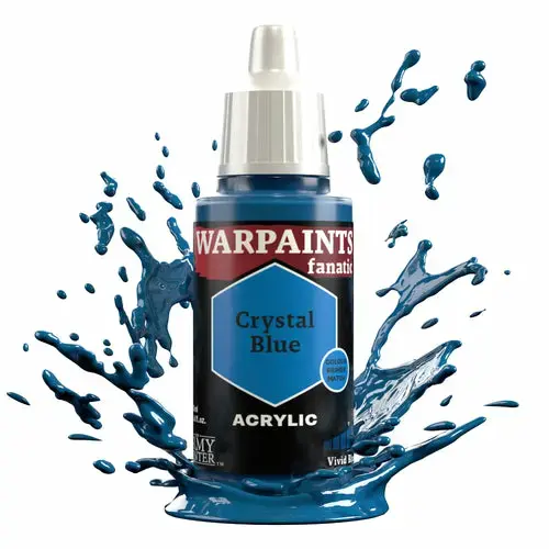 Akrila krāsa Army Painter Warpaints Fanatic Crystal Blue Photo 2