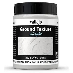 Acrylic craft paint VALLEJO 26.212 White 200 ml, solvent-free, plastic bottle