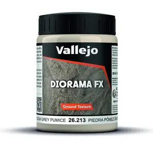 Hobby paint medium/additive VALLEJO 26.213 — 200 ml jar, grey
