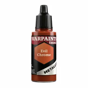 Водная металлическая краска Army Painter Warpaints Fanatic Metallic Evil Chrome, медный, 1 шт