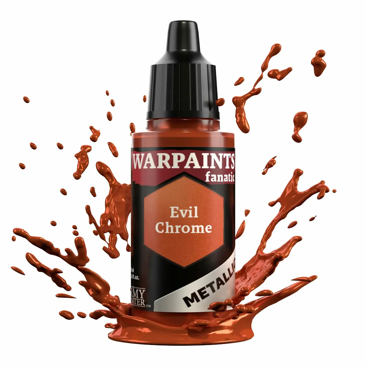 Краска Army Painter Warpaints Fanatic Metallic Evil Chrome Photo 2