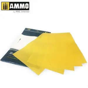 Adhesive Masking Sheets 280 x 195 mm (5 pcs) — VALLEJO Ammo