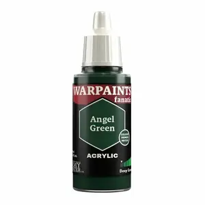 Akrila krāsa Army Painter Warpaints Fanatic Angel Green — 1 gab., šķidra zaļa