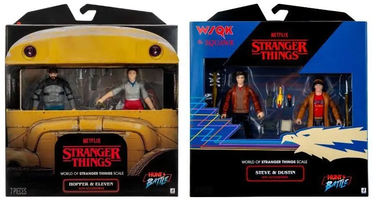 Usorteret Stranger Things pamatfigūru komplekts 2
