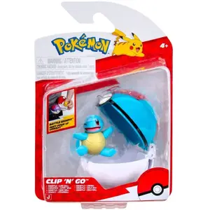 Figure POKEMON Squirtle with Lure Ball – POKEMON clip‑on collectible figurine