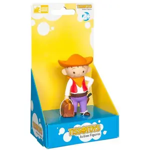 Tisso-Toys toy figure Lolek Cowboy model 11006 - collectible play figurine