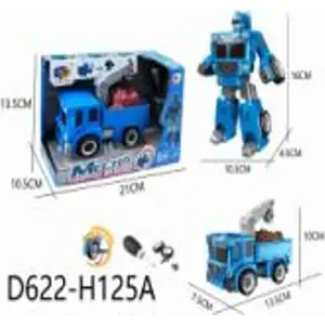Трансформирующаяся машинка THI D622-H125A — игрушечный трансформер, модель D622-H125A