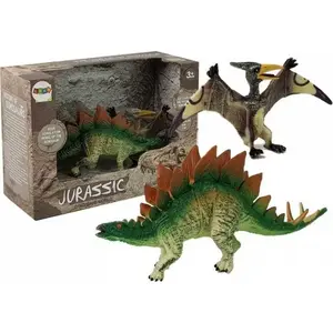 Figurine set LEAN Sport Dinozaurs — Stegosaurus and Pteranodon (model 6856)