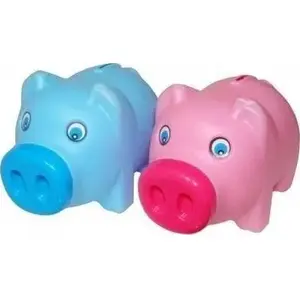 Piggy bank figurine Swede Skarbonka świnka by Swede, ceramic coin bank (MPN 477072)